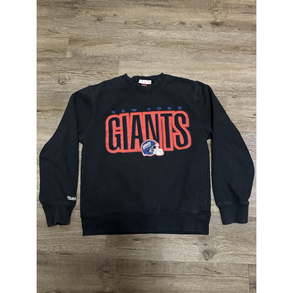 New York Giants Mitchell &‎ Ness Crewneck Sweater M NFL